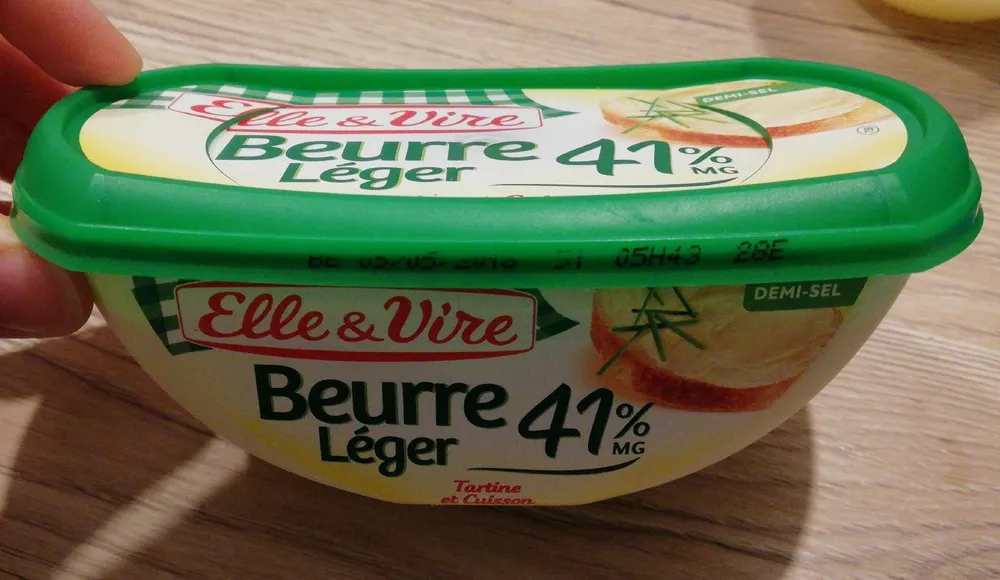 Beurre léger 41% tartine et cuisson