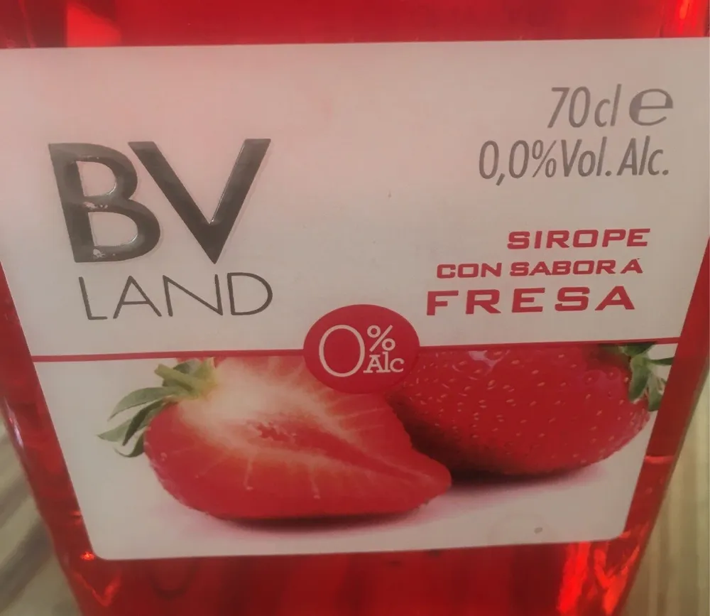 Sirop de fraise