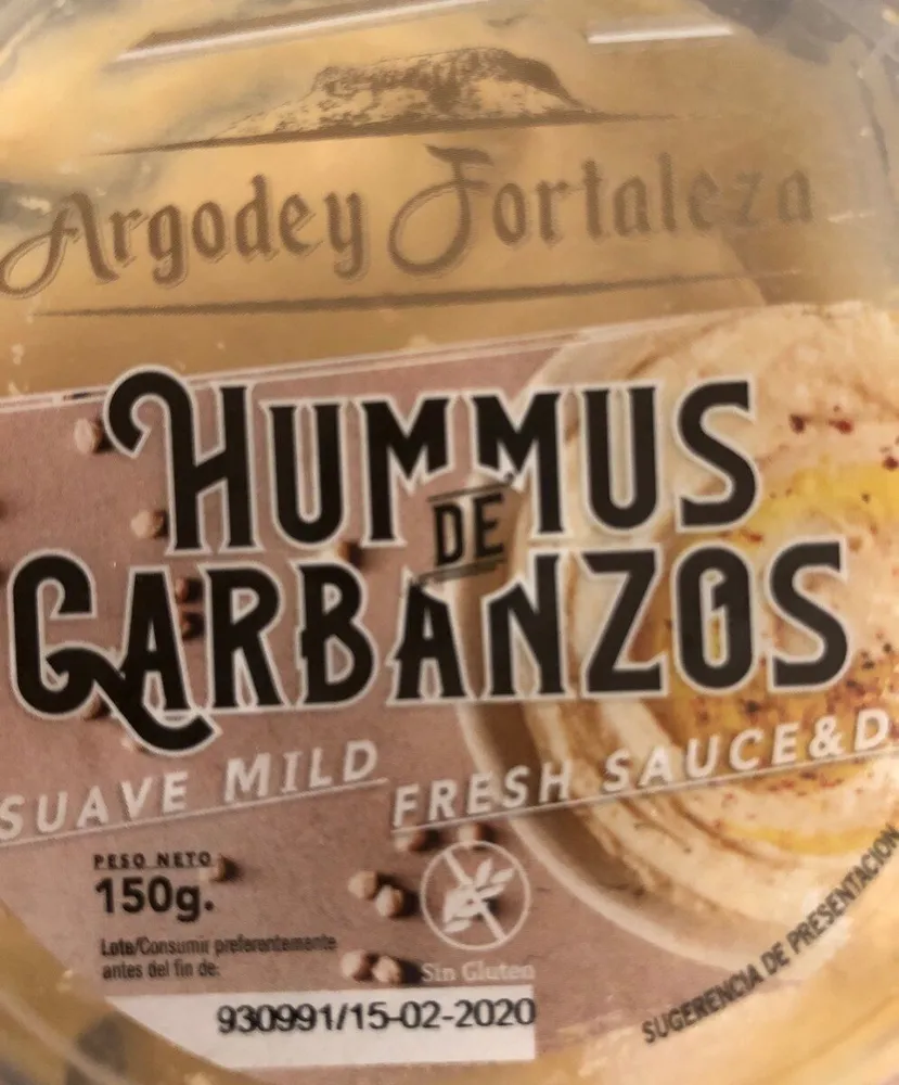 Hummus de garbanzos