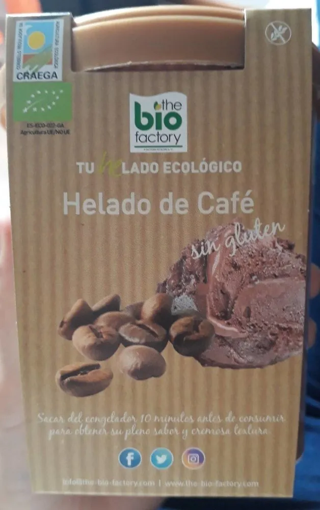 Helado de cafe