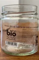 Helado bio de tarta de queso y membrillo