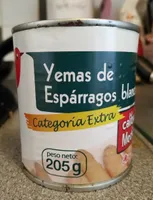 Yemas de espárragos blancos
