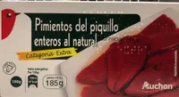 Pimientos del piquillo enteros al natural