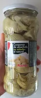 Corazones de alcachofa en mitades al natural
