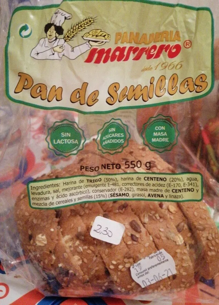 Pan de semillas