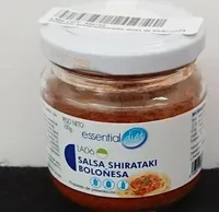 Salsa shirataki boloñesa