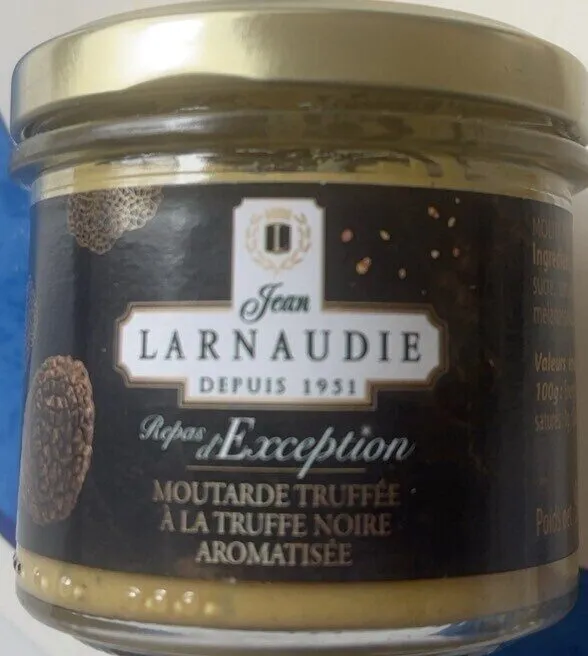 Moutarde truffée à la truffe noire aromatisée