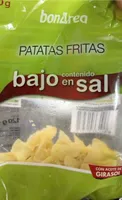 Patatas Fritas Bajo Cont. en Sal