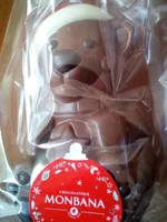 Ours chocolat au lait décoré