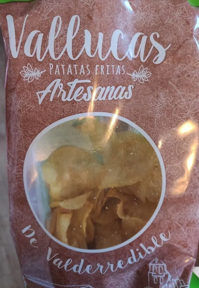 Patatas fritas artesanas Vallucas