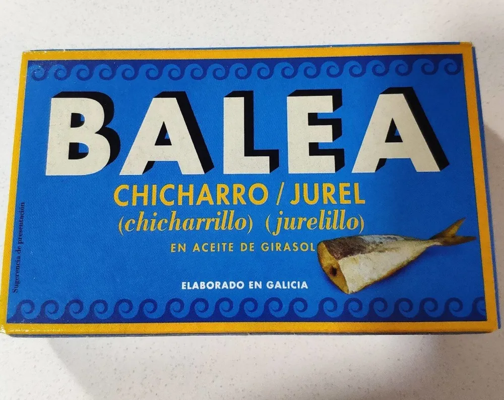 Chicharro en aceite de girasol