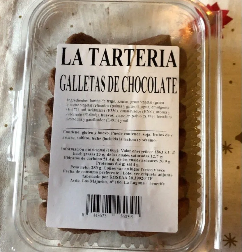 Galletas de Chocolate