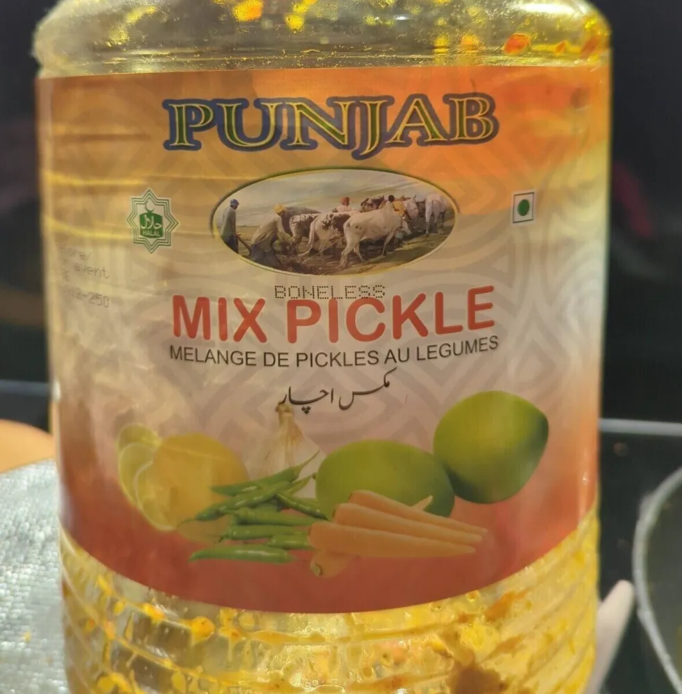 Mélange de pickles aux légumes