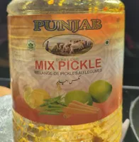 Mélange de pickles aux légumes