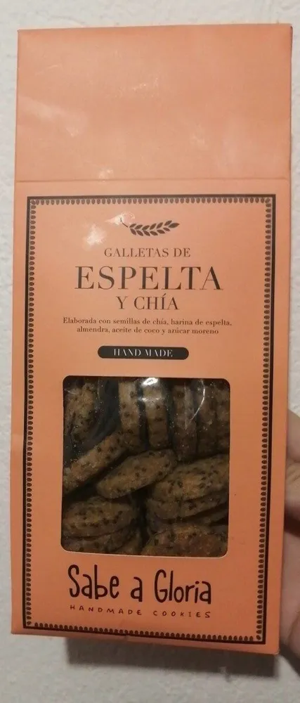 Galletas de espelta y chía