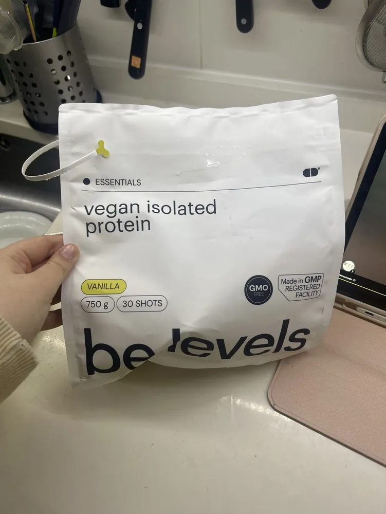 Proteína vegana de vainilla