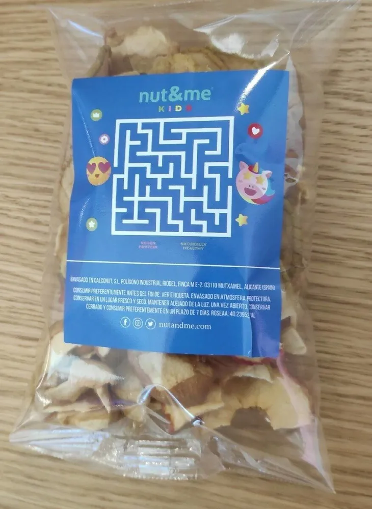 Chips manzana sin azúcar