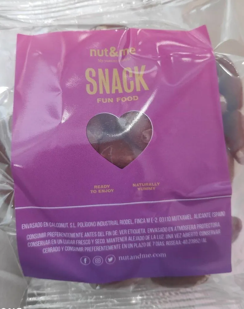 Nuez pecana con chocolate con leche
