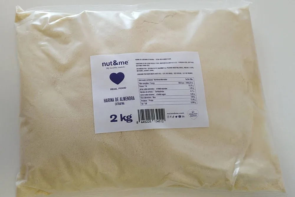 Harina almendra extrafina 2 kilos