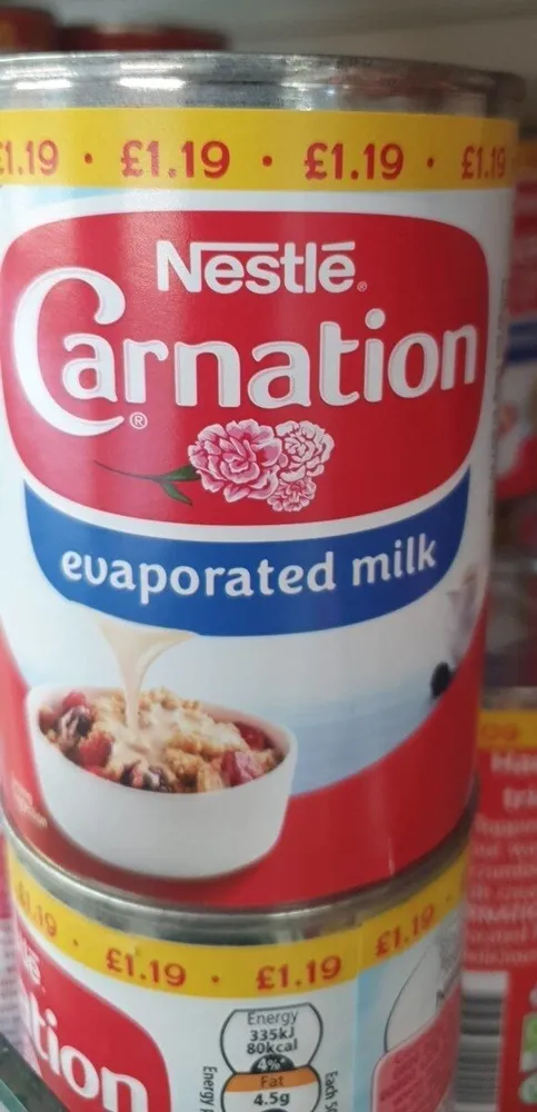 Carnation milk