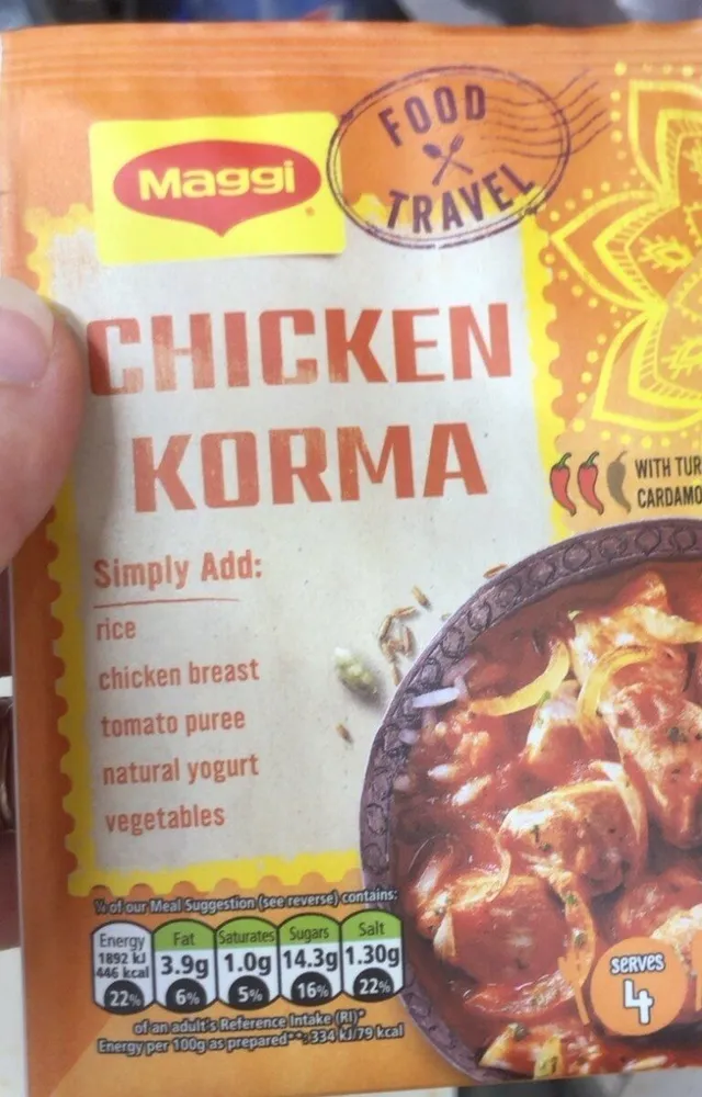 Chickem korma