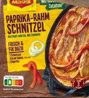 Paprika-Rahm Schnitzel