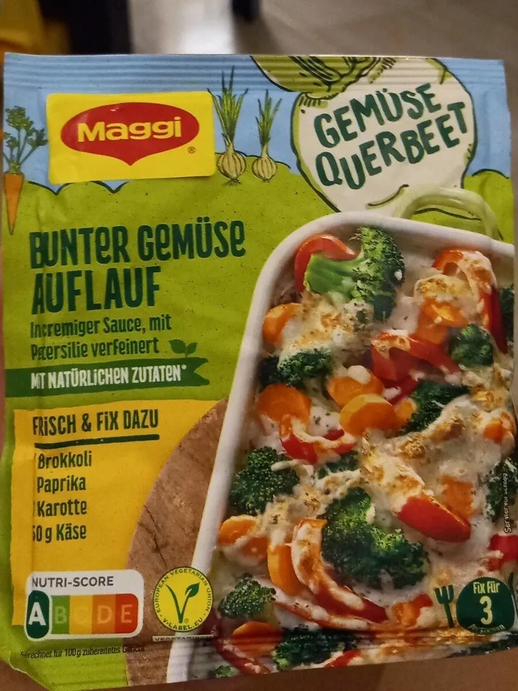 Bunter Gemüse Auflauf