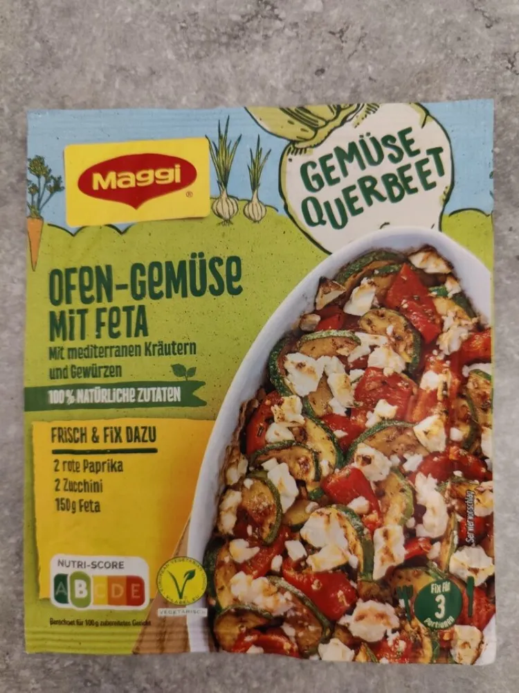 Ofengemüfe mit Feta