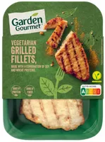 Vegetarian grilled fillets
