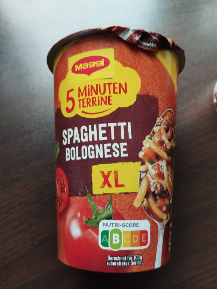 5 Minuten Terrine Spaghetti Bolognese