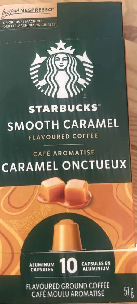 Smooth Caramel Flavoured Coffee for Nespresso