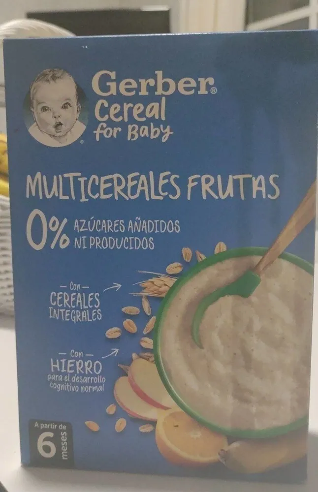 Cereal for baby multifrutas frutas