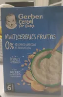 Cereal for baby multifrutas frutas