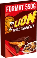 LION TRIPLE CRUNCHY Céréales - Boite de 550g