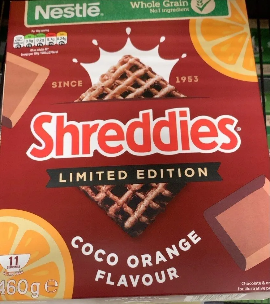 Shreddies coco orange
