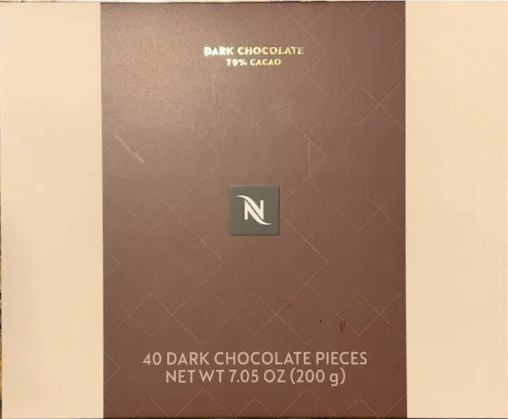 Dark Chocolate Square