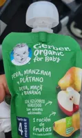 Pera manzana y platano