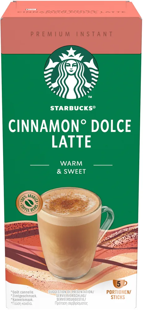 STARBUCKS Spécialités instantanées en stick - Cinnamon Dolce Latte