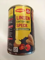 Linseneintopf mit Speck