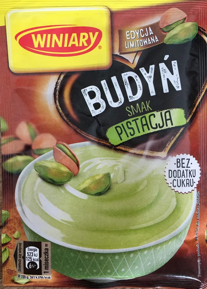 Budyń smak pistacja