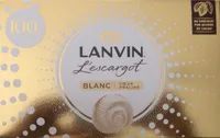 Lanvin L’escargot blanc coeur praliné