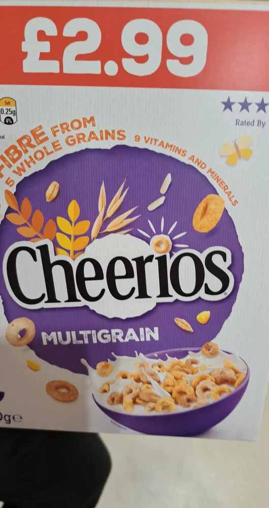 Cheerios multigrain