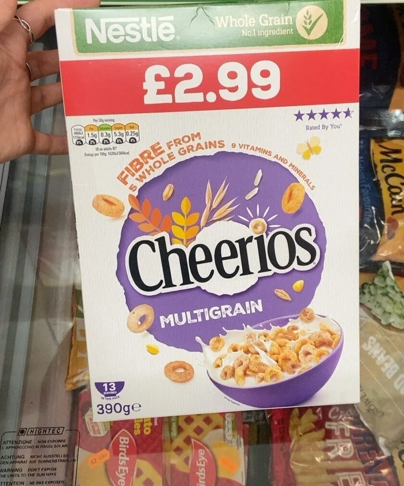 Cherios multigrain