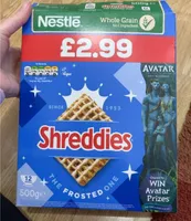 Frosted shreddies