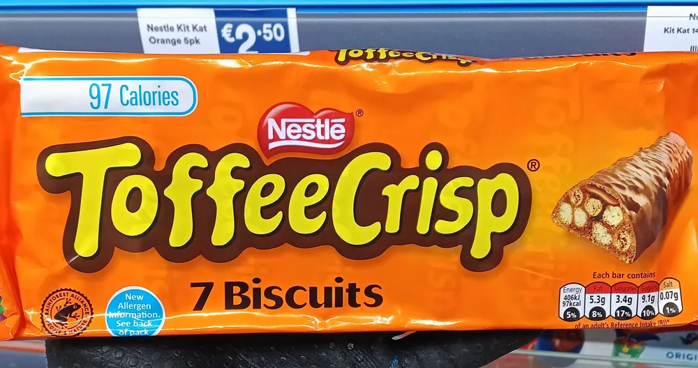 Toffee Crisp Biscuits