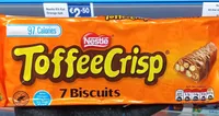 Toffee Crisp Biscuits