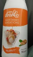 Sauce Dessert Sensations Peanut NESTLÉ DOCELLO (Cacahuète) - Bouteille de 750g