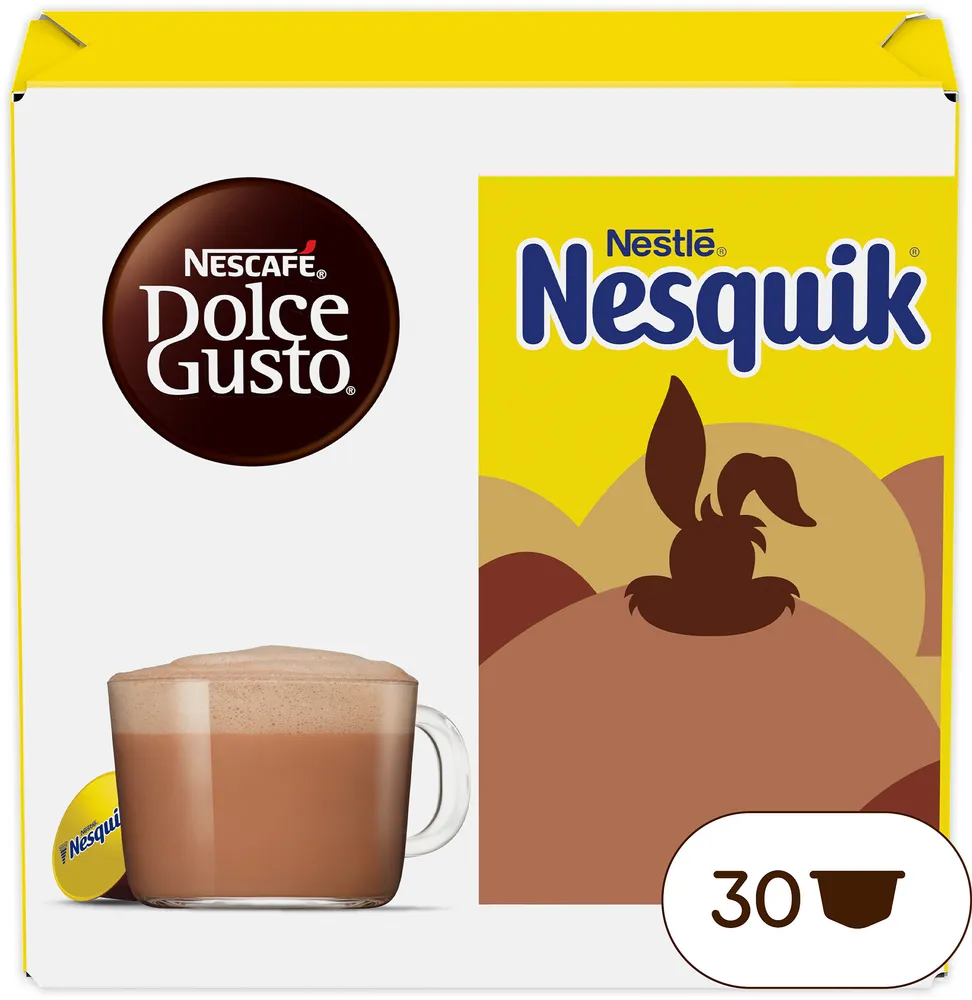 Capsules NESCAFÉ DOLCE GUSTO NESQUIK 30 Capsules 480g