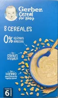 Gerber 8 cereales