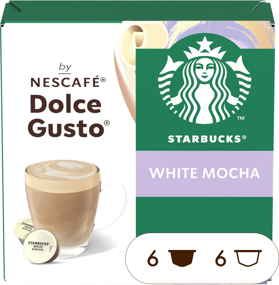 STARBUCKS by NESCAFE DOLCE GUSTO white mocha 12 capsules